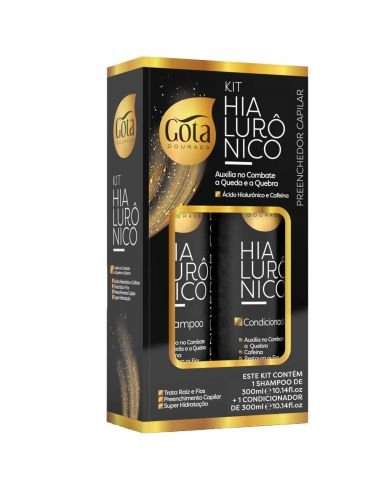 Gota Dourada Preenchedor Hialurónico 2x300ml Coffret