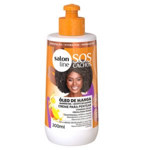 7898623959903 SALON LINE SOS CREME PENTEAR OLEO MANGA TRADICIONAL 300ML