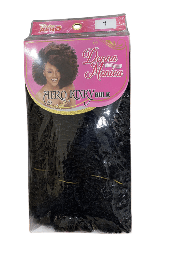 DONNA MONICA CABELO AFRO KINKY BULK COR 1